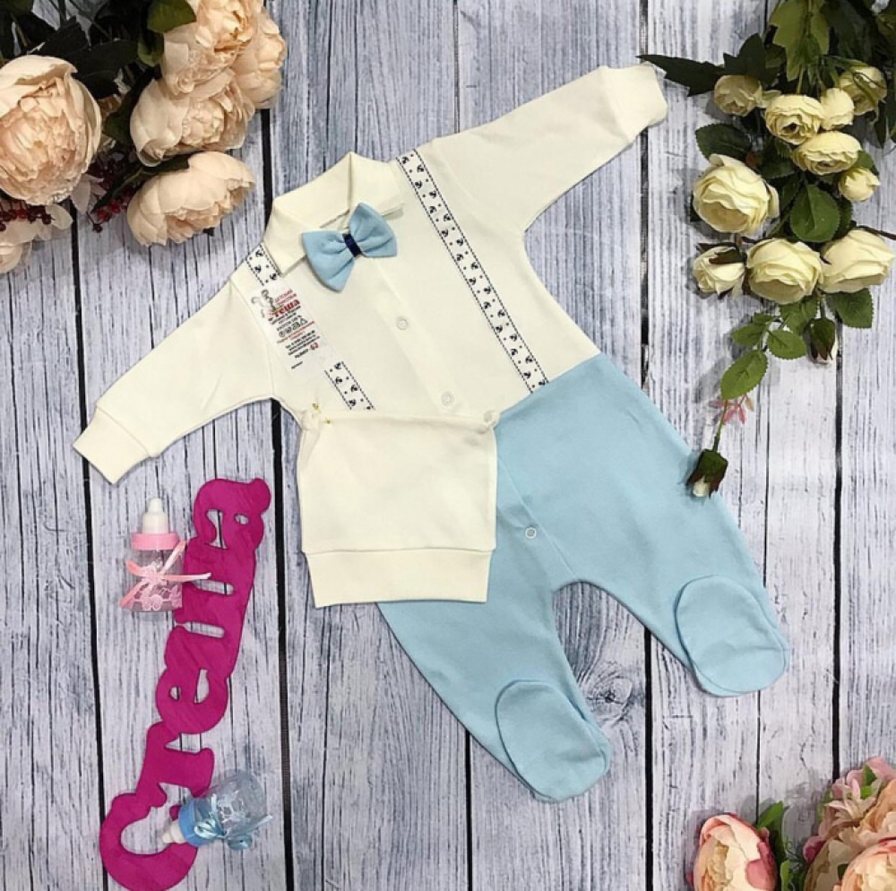 127. Комбинезон с шапкой,100% хлопок интерлок