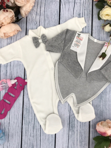 Купить оптом 115-С. Комбинезон с пиджаком,80% хлопок интерлок, 20% ПЭ велюр в Златоусте