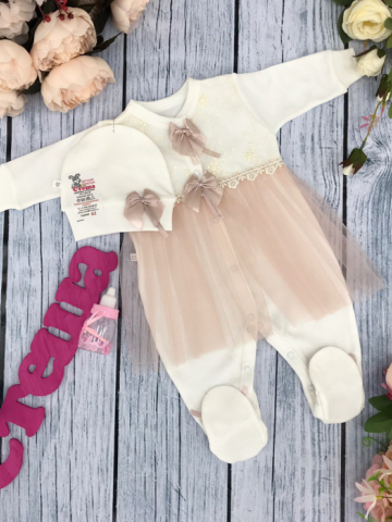 Купить оптом 202. Комбинезон ясельный с шапкой,100% хлопок интерлок в Златоусте