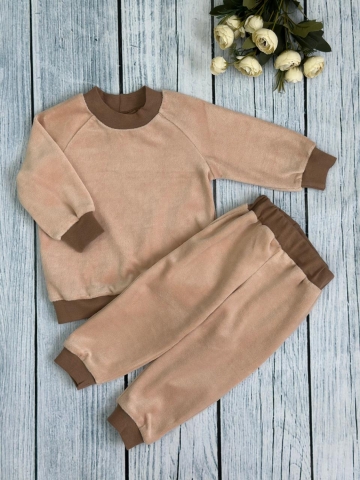 Купить оптом 343. Костюм ясельный, 80% хлопок, 20% ПЭ 80-86-92 в Златоусте